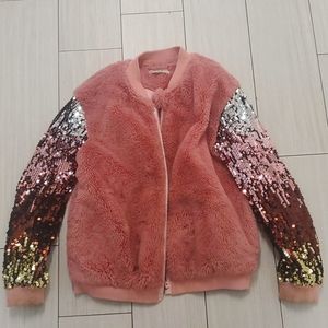 Girls zip up jacket